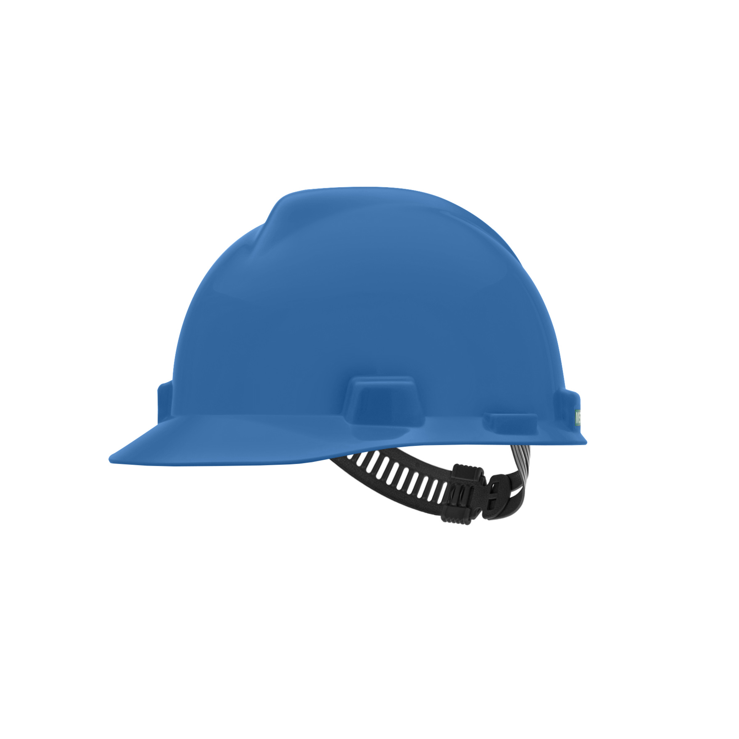 V-Gard Slotted Cap, Blue, w/Staz-On Suspension